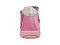 Linea M56-1 Lány bőrszandál cicás mintával - rózsaszín