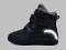 D.D.Step W040-52591 Lány bélelt bőrcipő csillag mintával - sötétkék