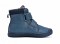 D.D.Step W049-52250 Fiú bélelt bőrcipő fluoreszkáló talppal - sötétkék