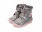 D.D.Step W071-52664D Lány bélelt bőrcipő - szürke