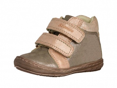 Szamos 1902-40667 Lány első lépés cipő - dohányszín