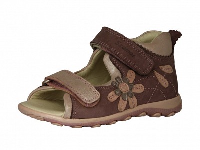 Szamos 4448-40183 Lány szandál virág mintával - bordó