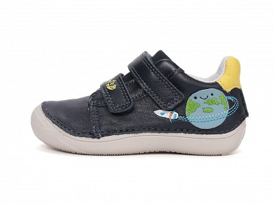 Ponte20 DA03-6-1716 Fiú supinált félcipő Föld mintával - sötétkék