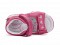 D.D.Step G064-51465A Lány ledes villogó szandál pillangókkal - pink
