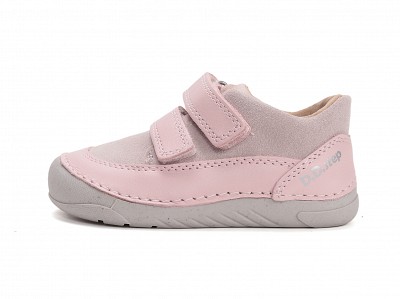 D.D.Step S108-61210C Lány bőrcipő - rózsaszín