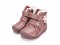 D.D.Step W071-62869B Lány bélelt bőrcipő csillagos mintával - mályva